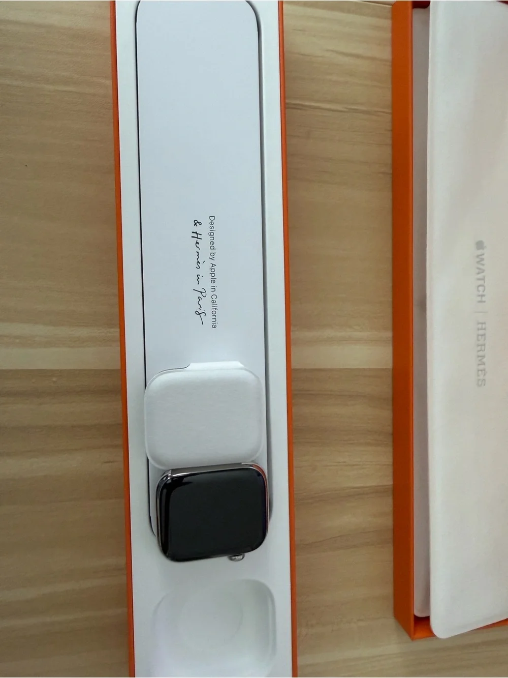 Hermès Apple Watch Series 9 45mm Stainless Steel with Hermes Sport Band